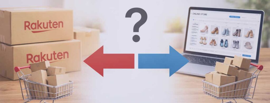 EC運用を始めるなら自社ECサイト？楽天出店？よくある質問にお答えします